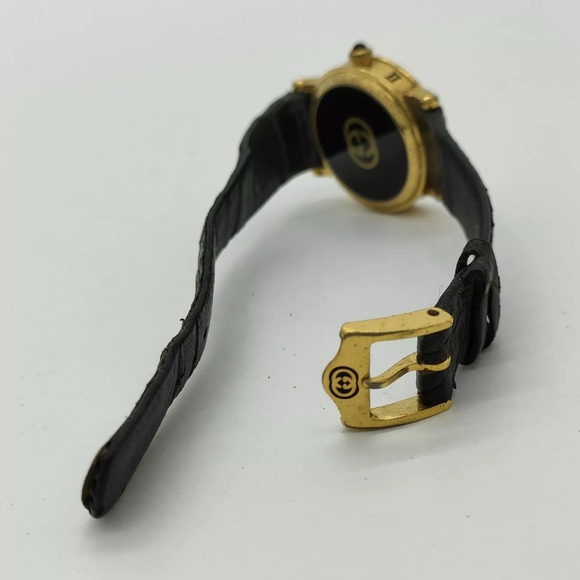 GUCCI 7200L 10 Microns Gold Plated with Date Women’s Watch 26mm - Picture 6 of 10